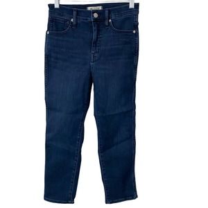 Madewell Blue Dye Denim Jeans Stovepipe Size 25 Petite